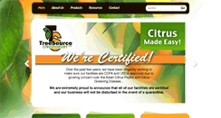 Desktop Screenshot of citrustreesource.com